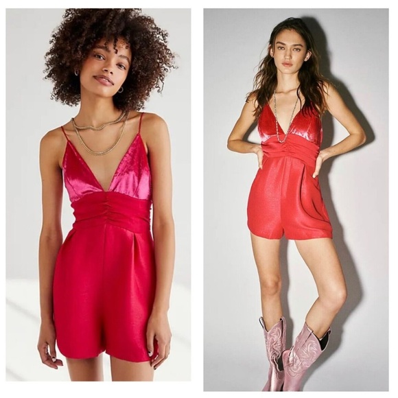 Free People Pants - Free People Sylkie Romper Moxie, size 0